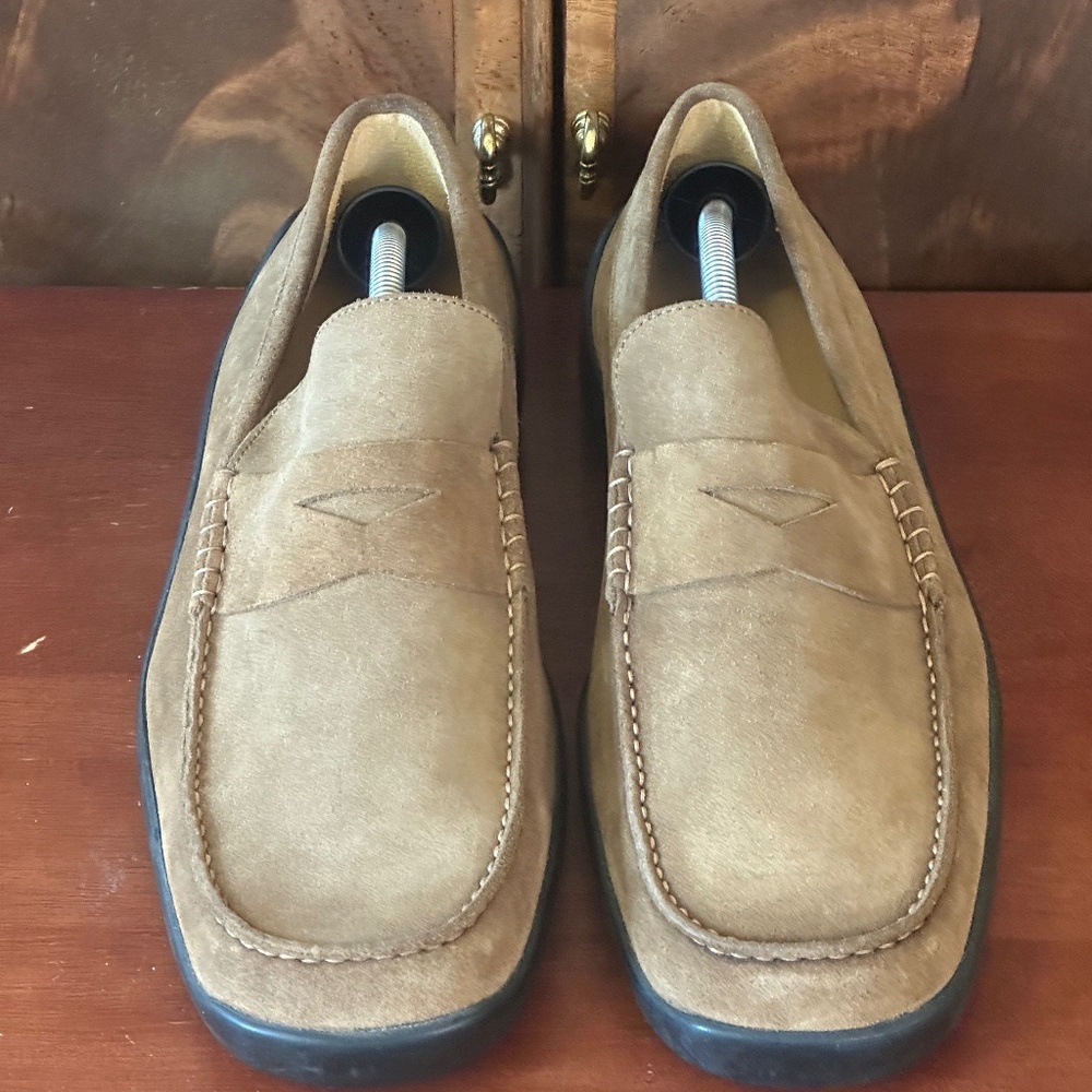 Bally Fisto Suede Loafers